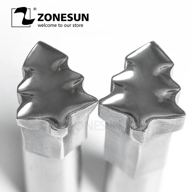 

ZONESUN Christmas tree Tablet 3D Punch Mold Milk Candy Sugar Making Press die For TDP 1.5/ TDP 5 Punching Machine Free shipping