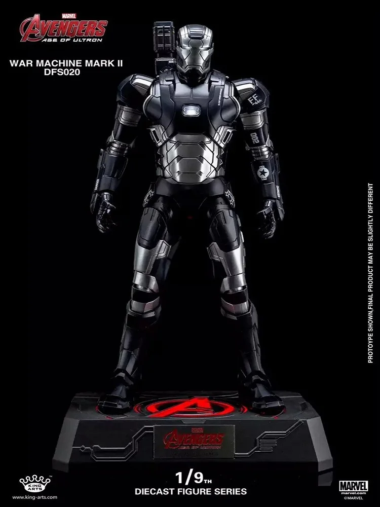

Marvel Avengers War Machine MK2 Metal and ABS Safeguard the safety of the people Collection Action Figure Model Toy