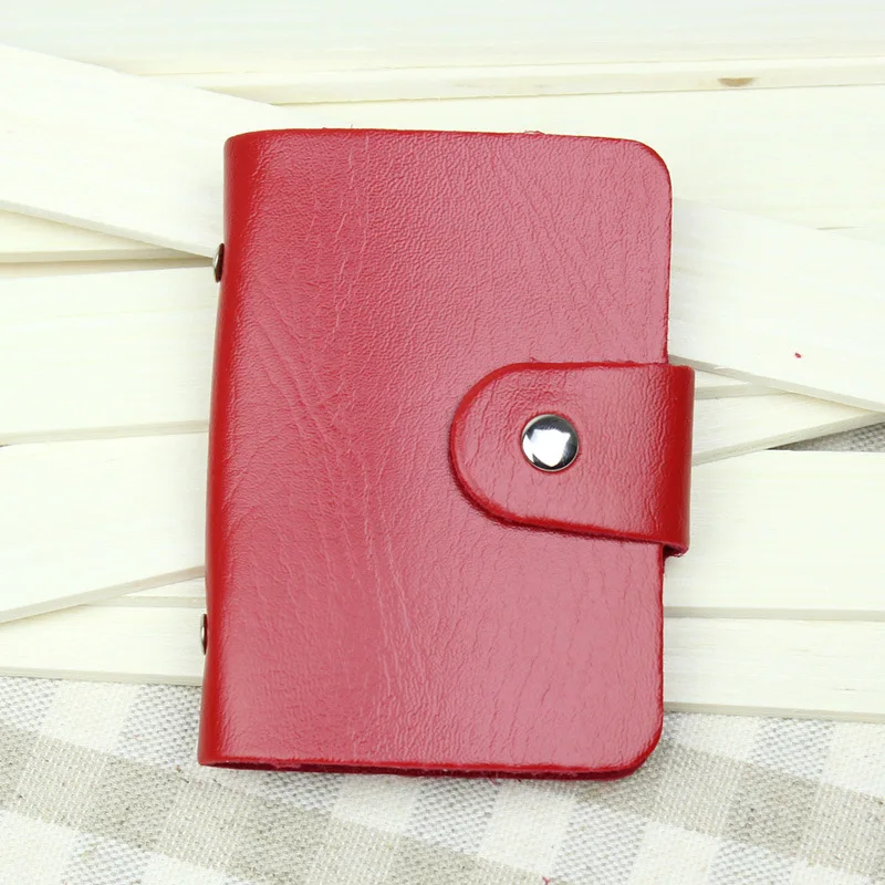 New Fashion Business Credit Card Holder Bags High Quality Strap Buckle