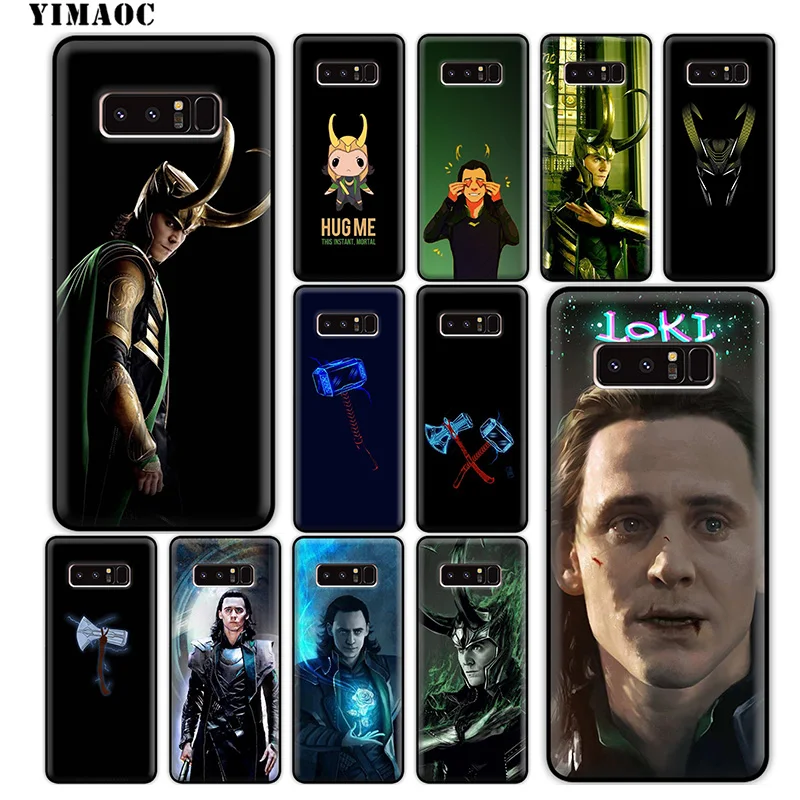 YIMAOC Marvel Hero Loki Soft Silicone Case for Samsung Galaxy S10 S10e S9 S8 Plus S7 S6 Edge J6 Cover |
