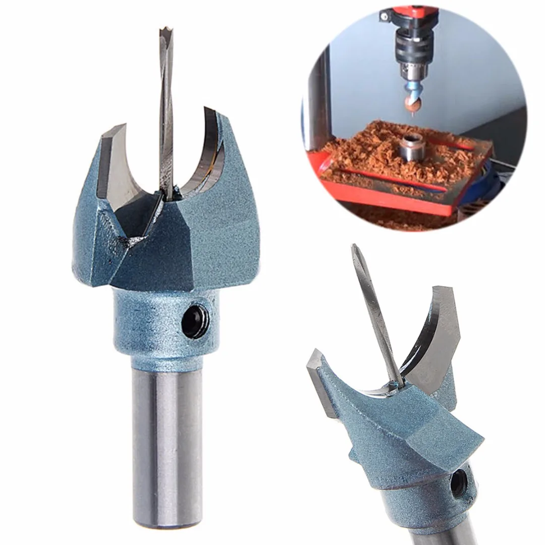 DWZ New 15mm*10mm Buddha Beads Ball Drill Tool Solid Carbide Woodworking Router Bit