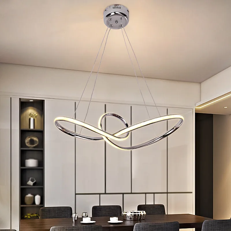 Restaurant lamp pendant modern minimalist led creative personality art dining room clothing store simple European | Лампы и освещение