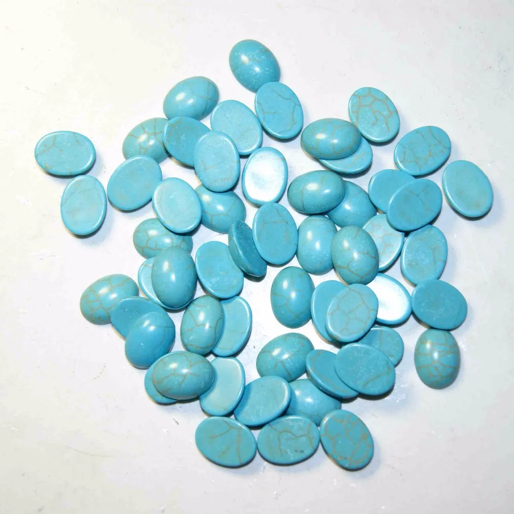 Бесплатная доставка 20 шт./лот синие Бусины из натурального камня овальные бусины