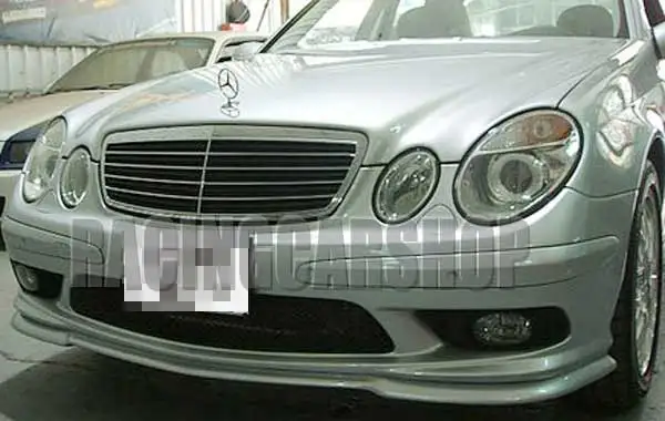 Окрашенный Передний Бампер Добавить передний спойлер для BENZ E-Class W211 E55 2003-2006 M036F