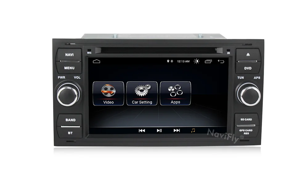 Cheap New Arrival android 8.1 Car tape recorder GPS DVD Player For Ford C-Max Connect Fiesta Fusion Galaxy Kuga Mondeo S-Max Focus 12