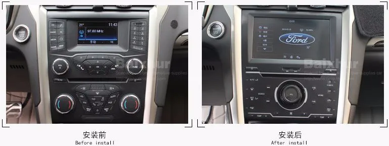 Cheap Liislee For Ford Fusion For Mondeo 2013~2014 Car GPS Navi Navigation System + Radio DVD Player Multimedia Factory Design System 1