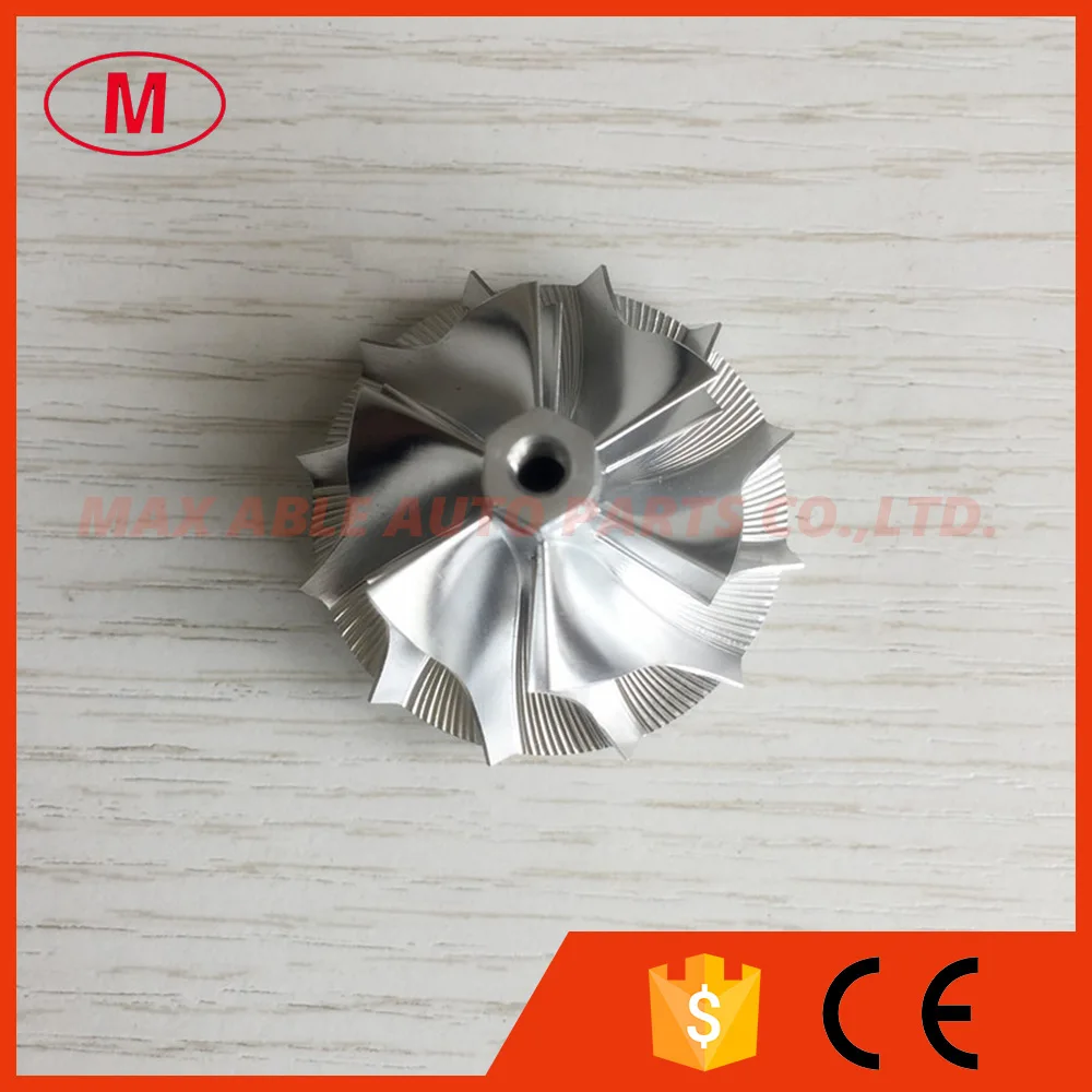 GT15-25 28,50/38,00 мм 6+ 6 лопастей 704237-0001R турбинная заготовка/Фрезерование/алюминиевый сплав колеса компрессора