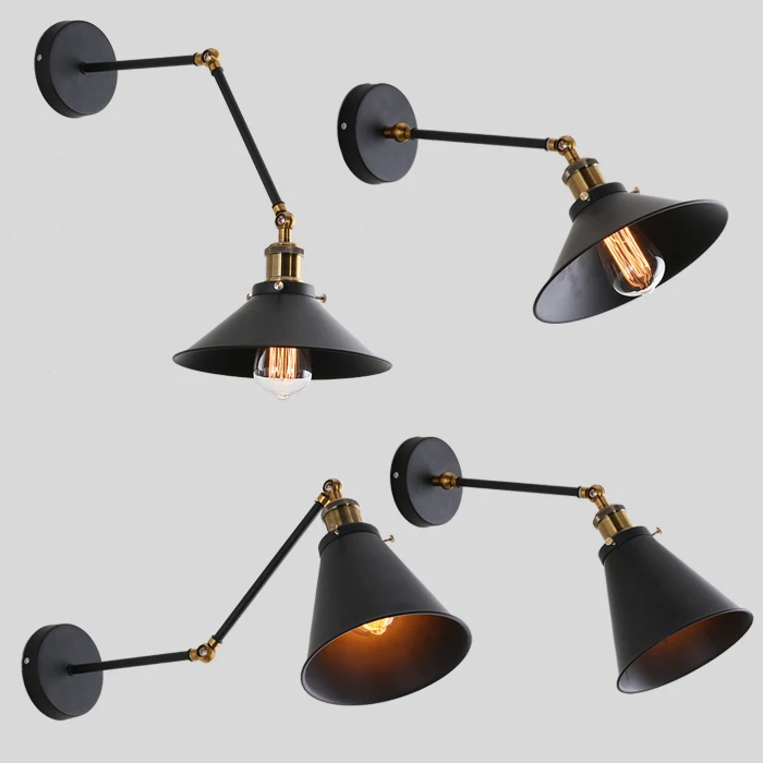 American Vintage Industrial iron Wall Lamp Lights Bar Restaurant E27 Bookshelf Wall Light Retro Wall Sconce American Vintage Industrial iron Wall Lamp Lights Bar Restaurant E27 Bookshelf Wall Light Retro Wall Sconce