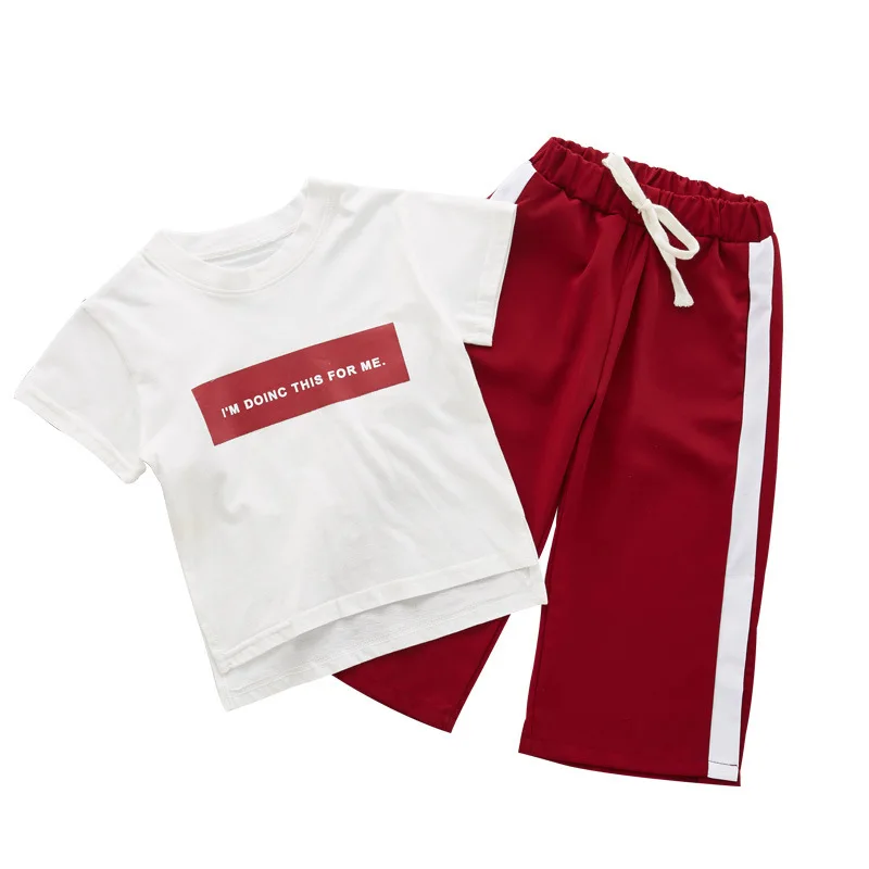 Girls sportswear suit