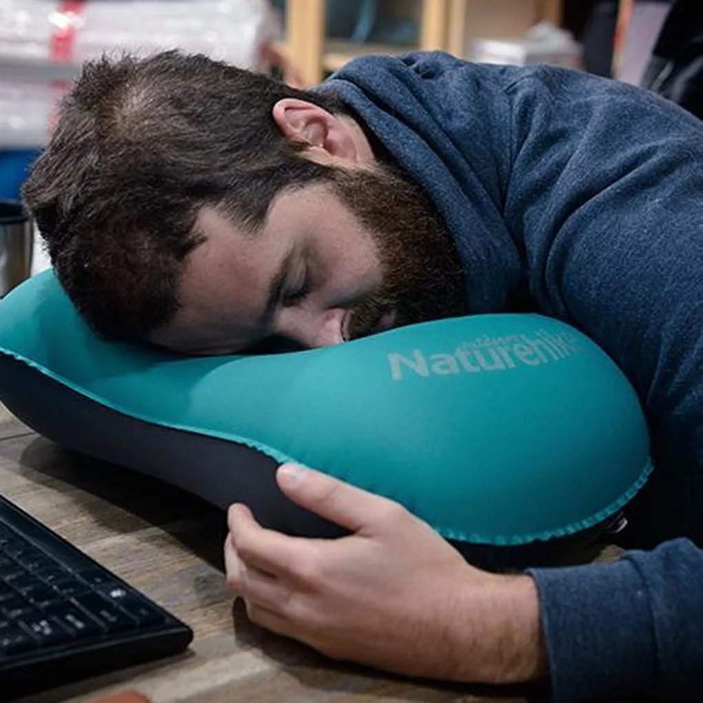 Самонадувная воздушная Подушка для путешествий офисная складная надувная подушка