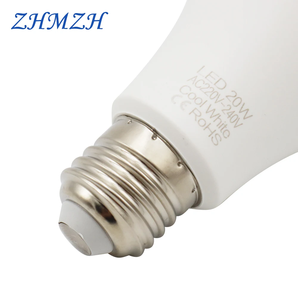 10 pièces/lot lampe LED E27 ampoule 3W 6W 9W 12W 15W 18W 20W 220V