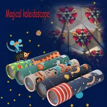 Classic Retro Children’s Science Experiment Toy Kaleidoscope Puzzle Toys Parent-child Interaction