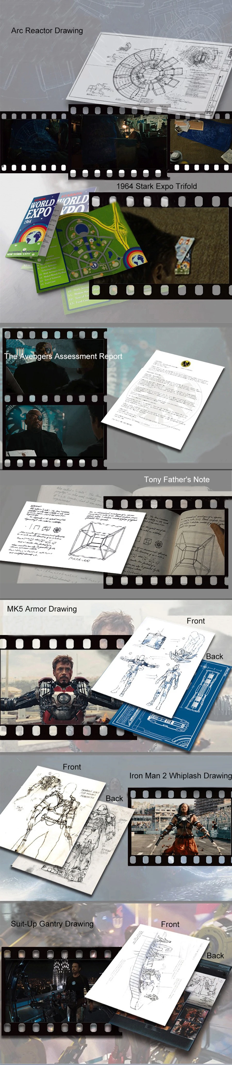 Iron Man File Folder 2