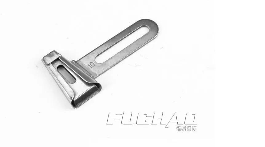 

F342 JinLei 406 Belt loop Folder for Belt Loop Machine with cutter JinLei hemmer used for 2 or 3 needle CoverStitch Machine