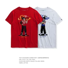 TEE7 Мужская Повседневная футболка с коротким рукавом Топ с драконом, игривая хлопковая Футболка с принтом Аниме Мужская с круглым вырезом Вечерние спортивная блузка