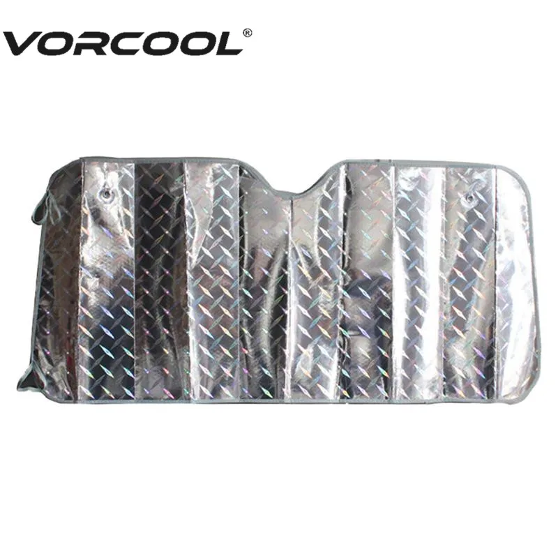 

Front Car Sunshade Windshield Standard Sun Shade Keeps Vehicle Cool-UV Ray Protector Sunshade (140 x 70 cm)