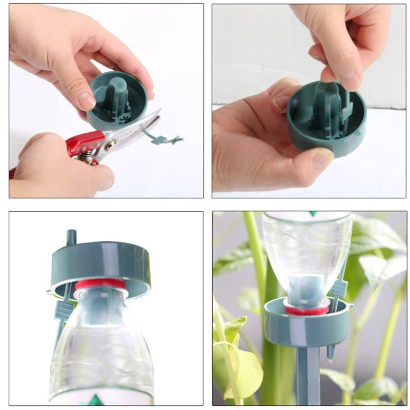 Автоматический самополив DIY движущаяся капельница для полива растений в горшке