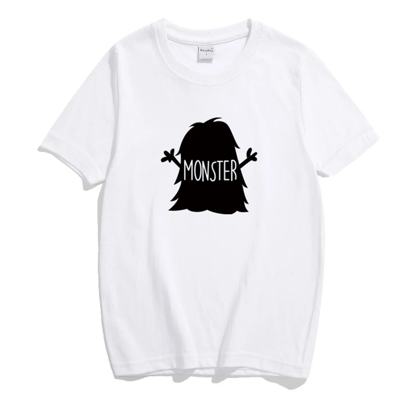 Neue Vater Sohn Jungen Kinder T Shirts Familie Passenden Outfits Brief Familie Aussehen Passenden Kleidung Kurzarm Tops Familie Kostüme
