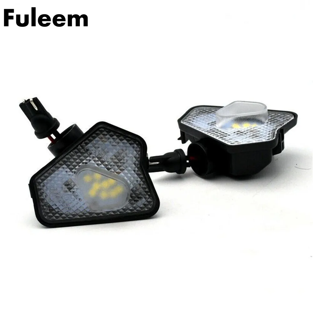

Fuleem 2PCS 18LED White No error LED Under Mirror Puddle Light For W117 W204 W212 W221 W218 W156