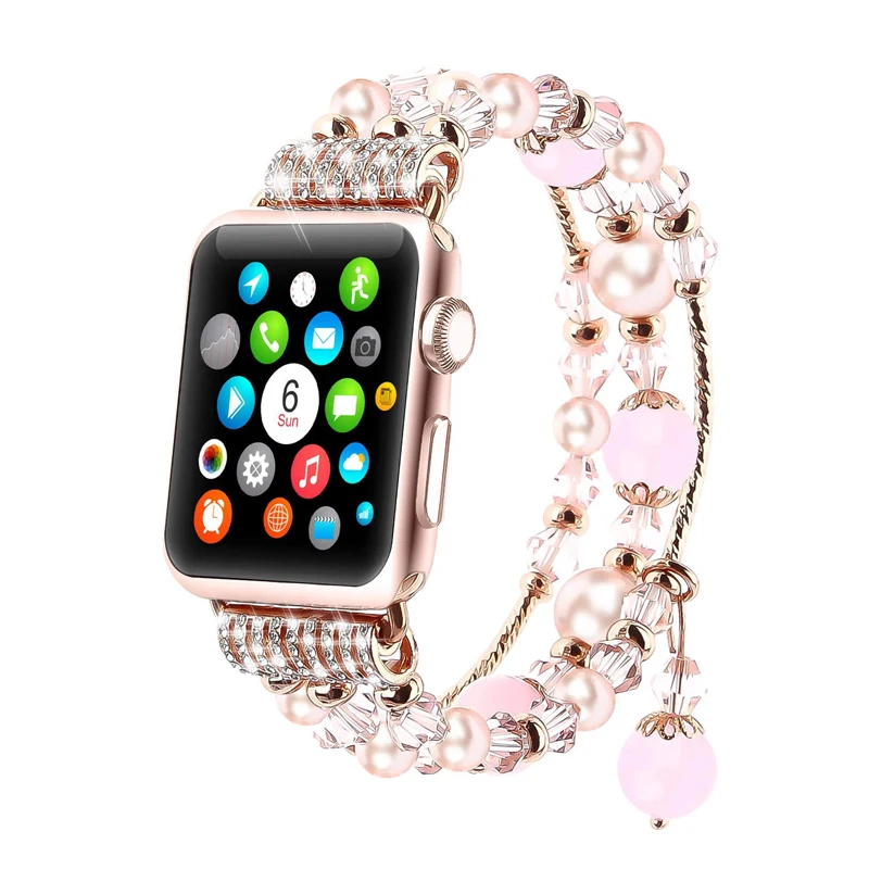 Браслет из нержавеющей стали для apple watch 4 5 полоса 42 мм 38 iwatch ремешок 5/4/3/2/1 44 40