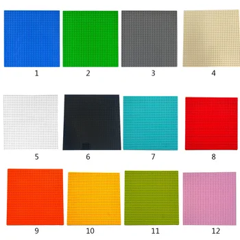 

New DIY Children Assembled Building Blocks Classic Building Base Plates Compatible Legoing figures Small Particles Floor Toys