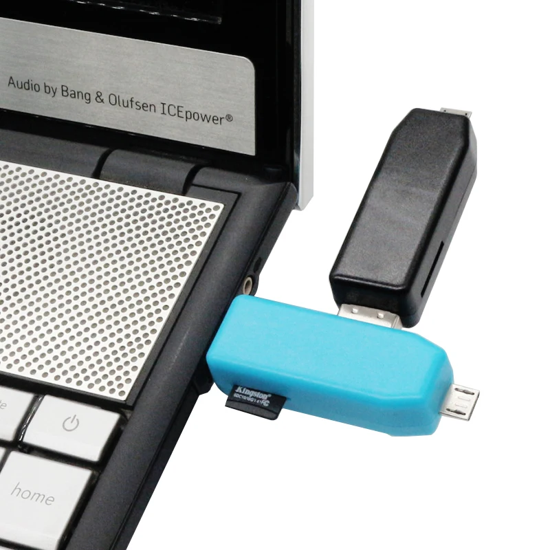 SR Смарт OTG кард-ридер с двойным USB Micro SD TF sd-слотом для мобильных телефонов компьютеров 6 цветов