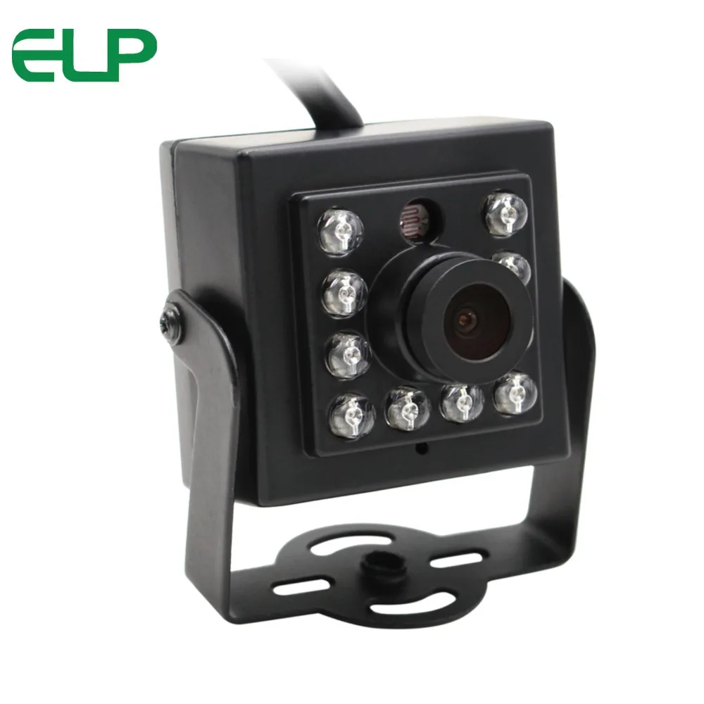 ELP Sony IMX322 камера ночного видения USB H.264 CCTV ИК Аудио Мини веб 1080P Android Linux Windows для