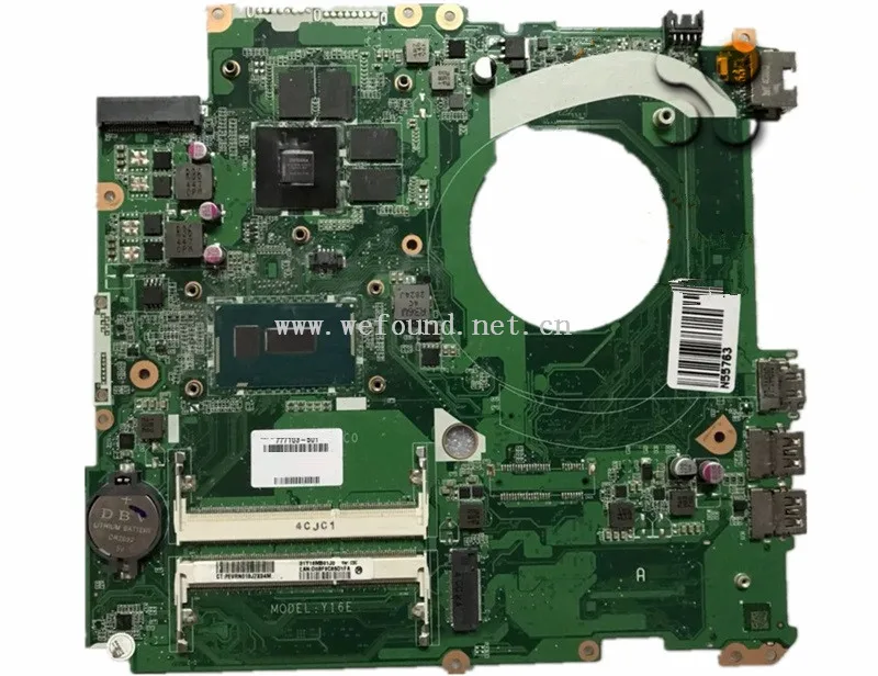laptop Motherboard For 777103-501 777103-601 777103-001 17-F I5-5200 DAY16EMB8C0 system mainboard Fully Tested laptop Motherboard For 777103-501 777103-601 777103-001 17-F I5-5200 DAY16EMB8C0 system mainboard Fully Tested