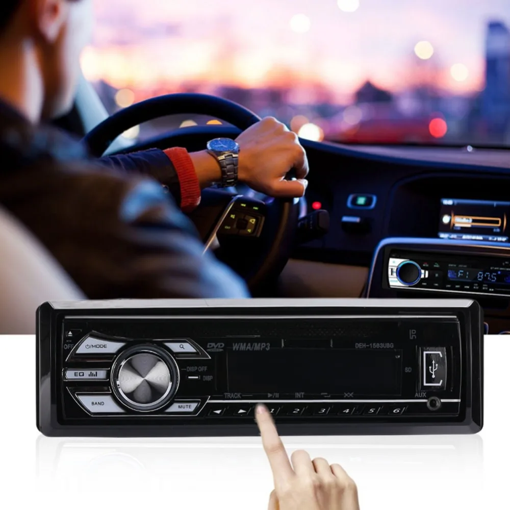 

Vehemo USB AUX Smart Highperformance Auto Audio MP3 Player Stereo DVD Player Automobile Car Radio Premium Hands-Free