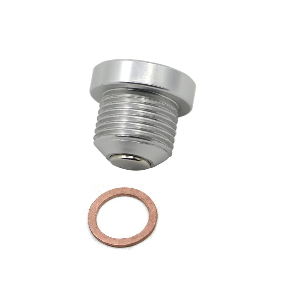 

Silver Black For Porsche 986 996 Oil Drain Plug Engine BILLET Aluminum with MAGNET new fit 911 Boxster Cayman Carrera 4s s