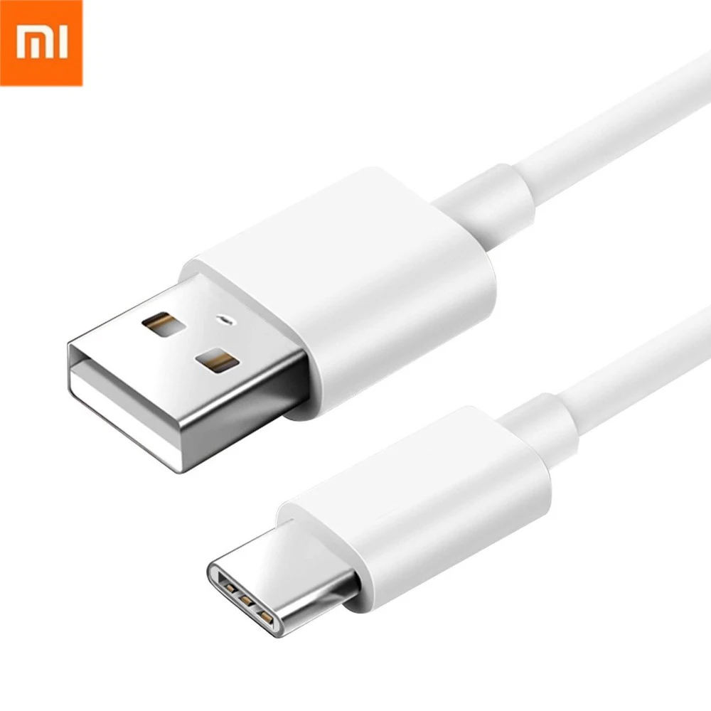 

Original Xiaomi USB Type-C Charger Cable 100cm 5V 1A Fast Charge Data Line For Mi Mix2 Max2 MI 6 5S 5X
