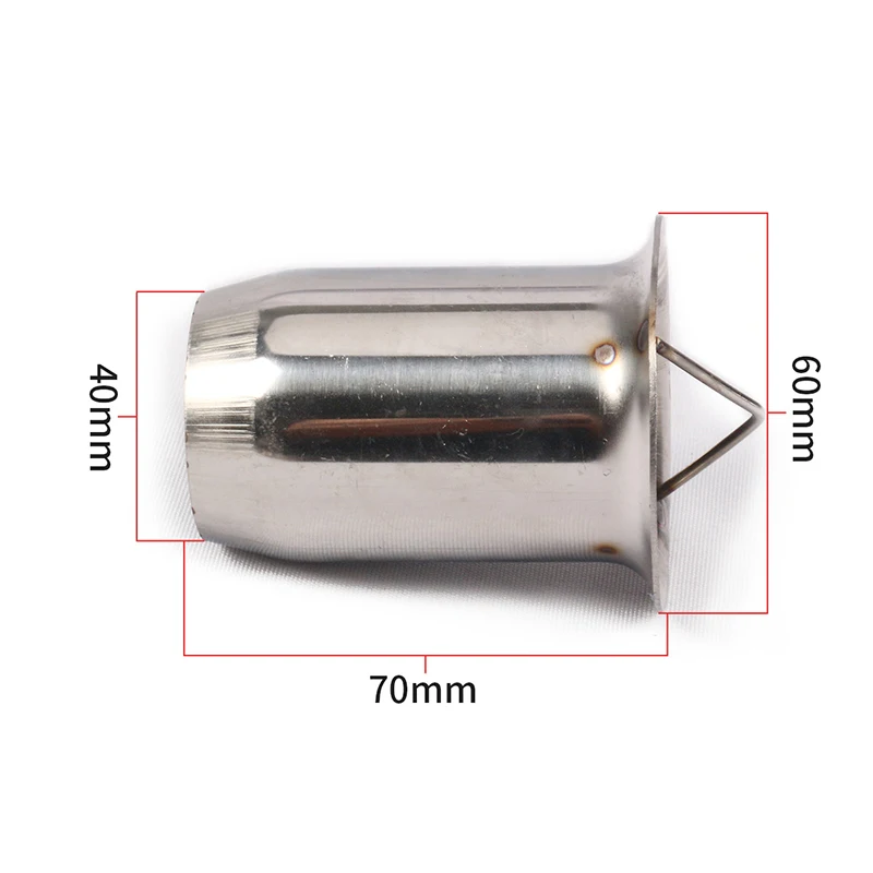 60 мм из нержавеющей стали универсальный глушитель выхлопной трубы мотоцикла дБ Глушитель шума для YAMAHA HONDA Yoshimura
