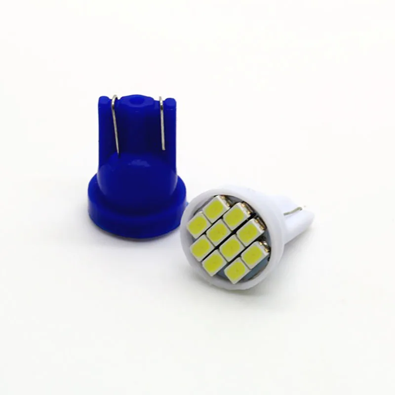 100X T10 10 smd led 1206 LED 12 V Авто Carro LEVOU W5W 194 168 Клин лампада Luz Branca Azul Verde Vermelho amarello DC V|t10 10|10