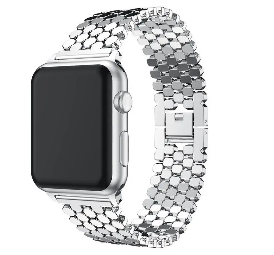 

100pcs Stainless Steel Watch band Strap for apple watch 42 mm 38 mm link bracelet Replacement Watchband for iwatch serise 1 2 3