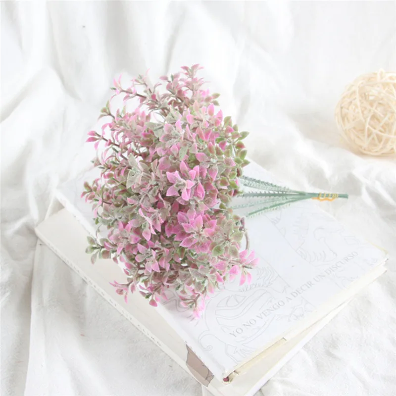 

Artificial Flowers Home Decorative Hay Lover Grass Starry Stars for Photo Props Decor Living Room Garden Decoration Mother Gift