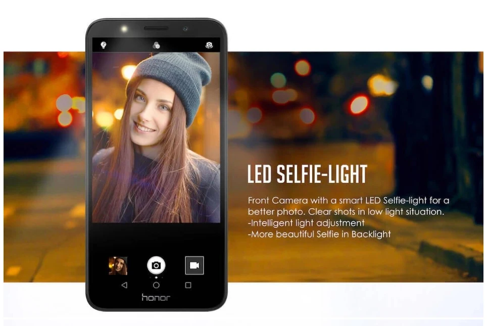 Глобальная версия Honor 7S DUA-L22 5,45 ''четырехъядерный Android 8,1 смартфон 13MP 5MP двойная камера 3020mAh мобильный телефон