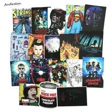 18 Pcs Set Stranger Things Stickers For Laptop Sticker Car Bicycle Backpack Decal Pegatinas DIY Waterproof