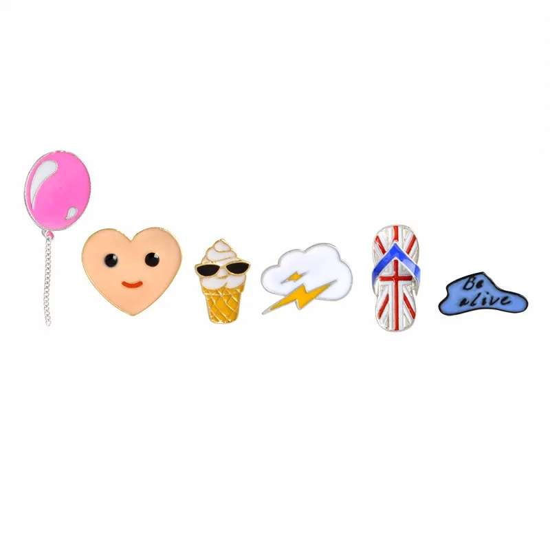 Модная женская брошь с героями мультфильмов ювелирные изделия шар молния