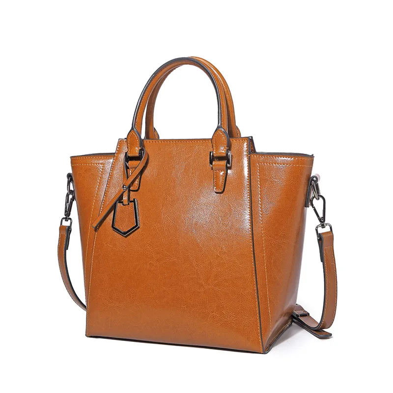 

Brand Genuine Leather Women Handbag Cow Leather Patchwork Shoulder Bag Fashion Women Messenger Bag Tote Bags sac a main new C347