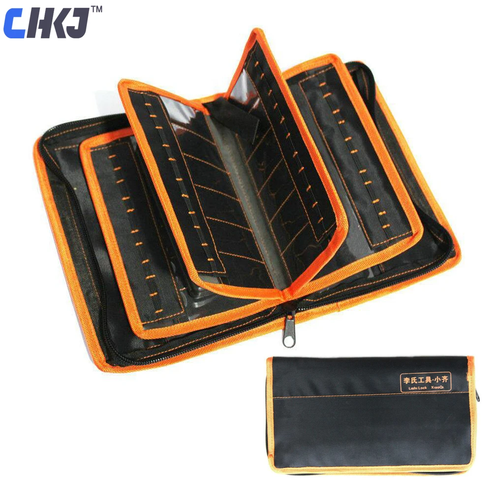 Chkj 2 In 1 Lishi Tool Bag For Lishi Tool Set 50pcs Can Be Packed
