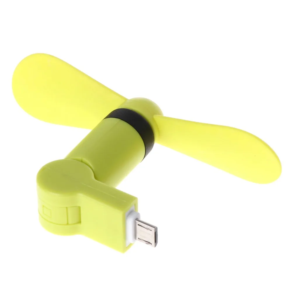 180 Вращающийся Micro USB вентилятор охлаждения для samsung Xiaomi Huawei Android телефон