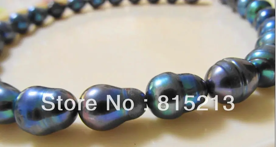 

ddh001645 TOP HUGE 15-19MM NATURAL TAHITIAN GENUINE PEACOCK BLUE GREEN PEARL NECKLACE 14KGP 28% Discount
