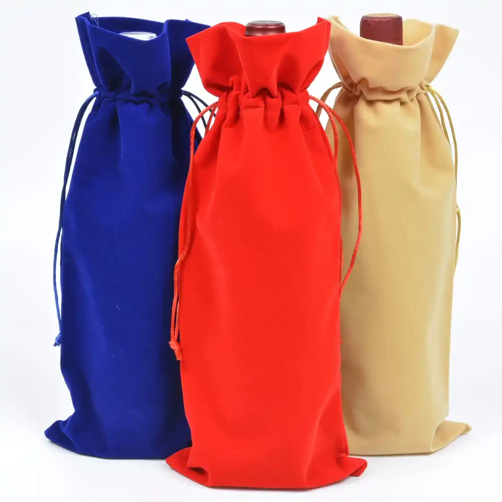 velvet wine bags