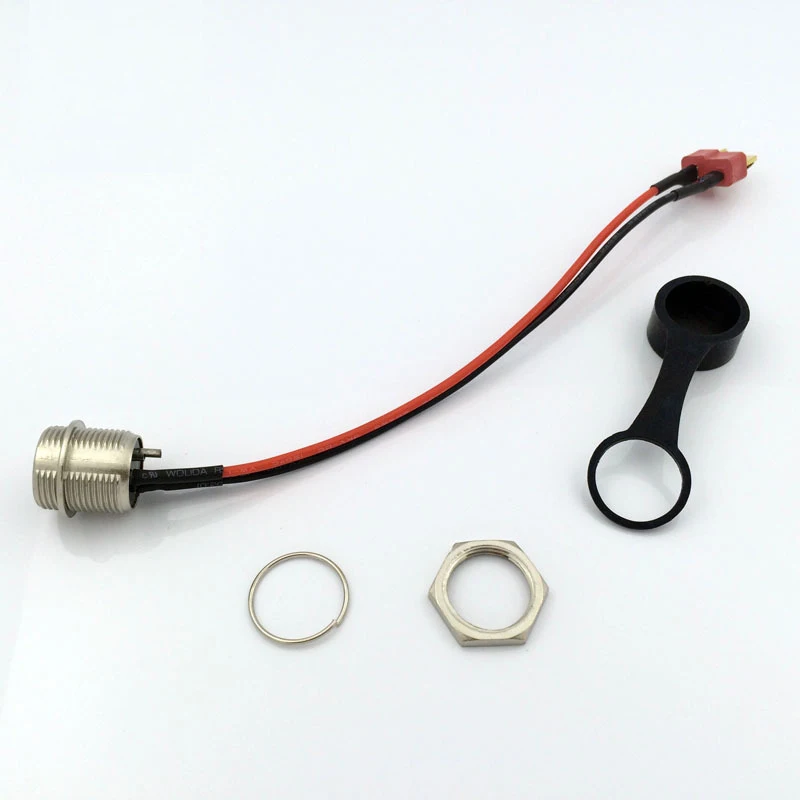 

eBike Li-ion Battery T Type Charger Connector Power Cable