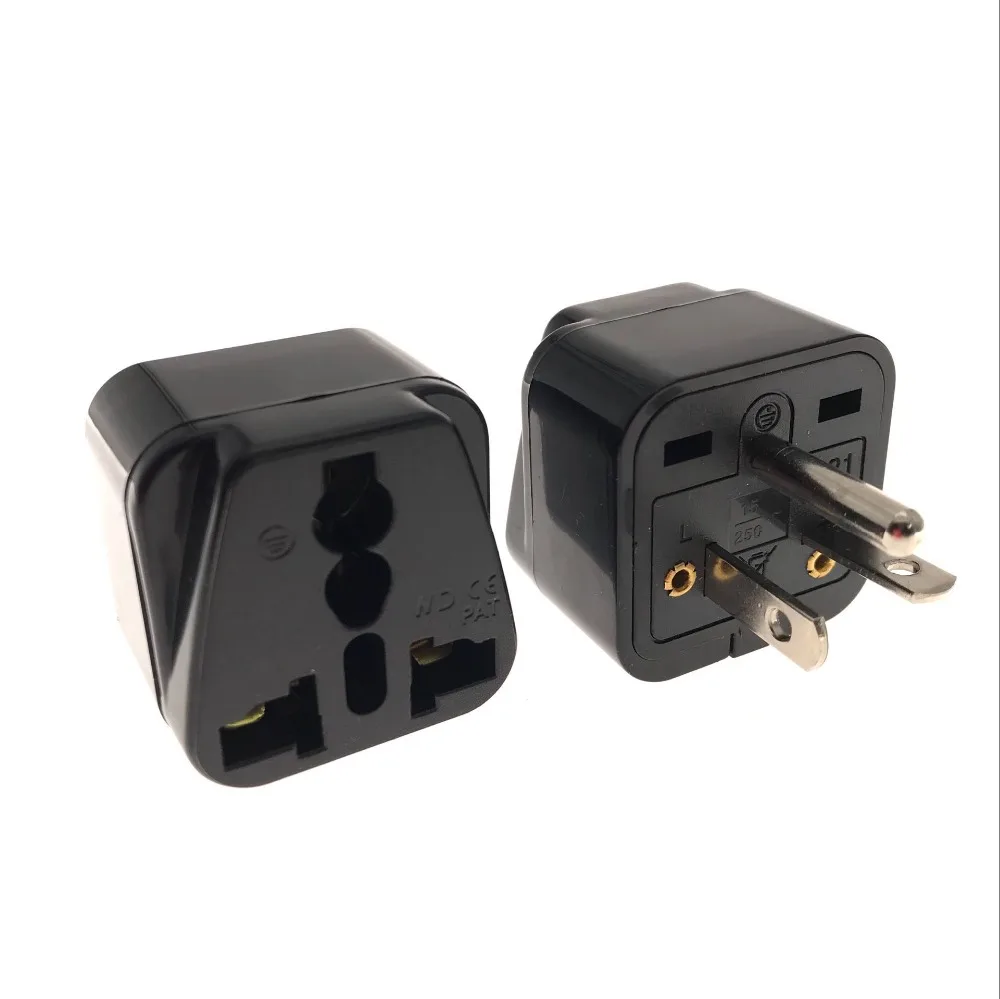 1PCS High Quality International Travel Universal Adapter 3PINS 220VUS