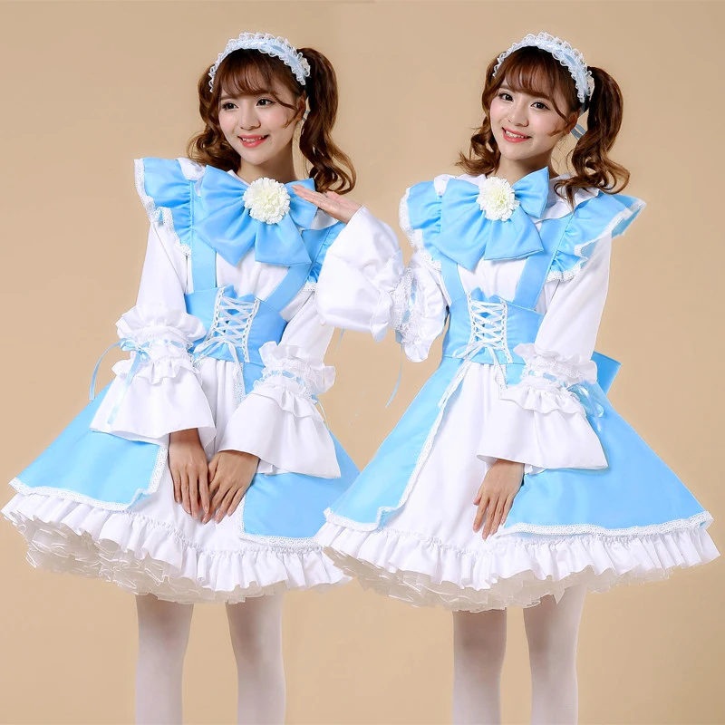Женский костюм горничной в стиле История Шанхая|maid cosplay|cosplay costumecarnival costume |