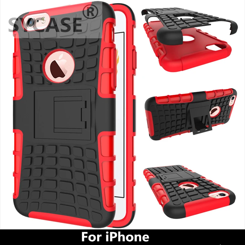 Spider Man Top Quality TPU Plastic 2 In 1 Stand Phones Case for iPhone