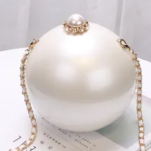 Модный женский кошелек круглой формы сумка для мобильного телефона жемчужные сумки Сумка