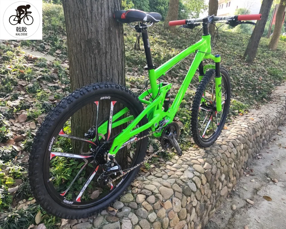 Cheap 26er mountain bicycle air fork  Full suspension bike bicycle  11speed Hydraulic brakes bicicleta mountain bike 1