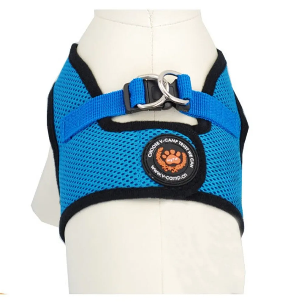 Pet Dog Harness Vest Large Dog Soft Air Mesh Walking Harness 4 Colors